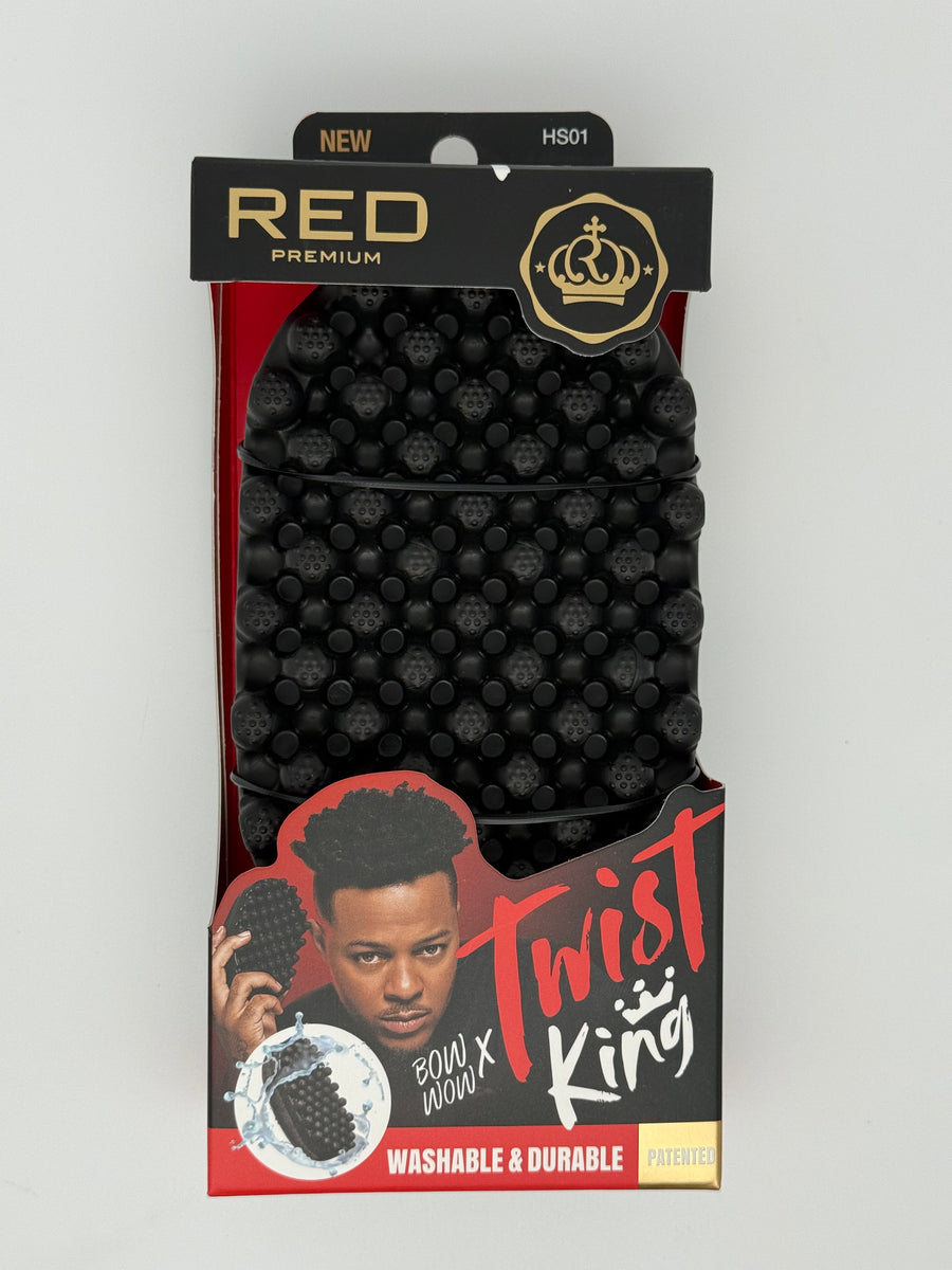 Red Premium Bow Wow X Twist King Luxury Twist Styler - Washable & Durable