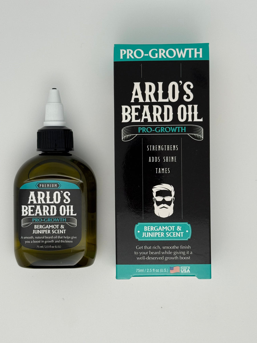 Arlo's Pro Growth Beard Oil - Bergamot Juniper