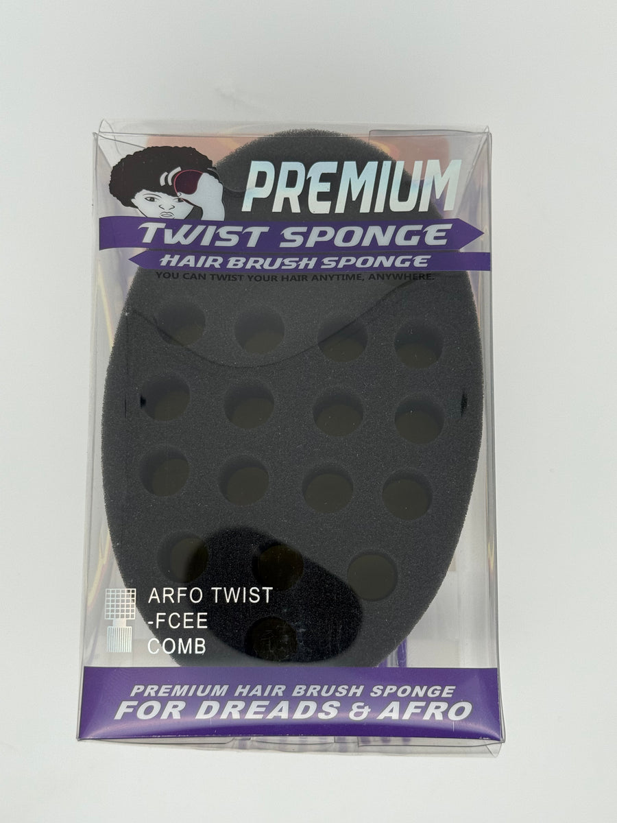 PREMIUM TWIST SPONGE HAIR BRUSH SPONGE