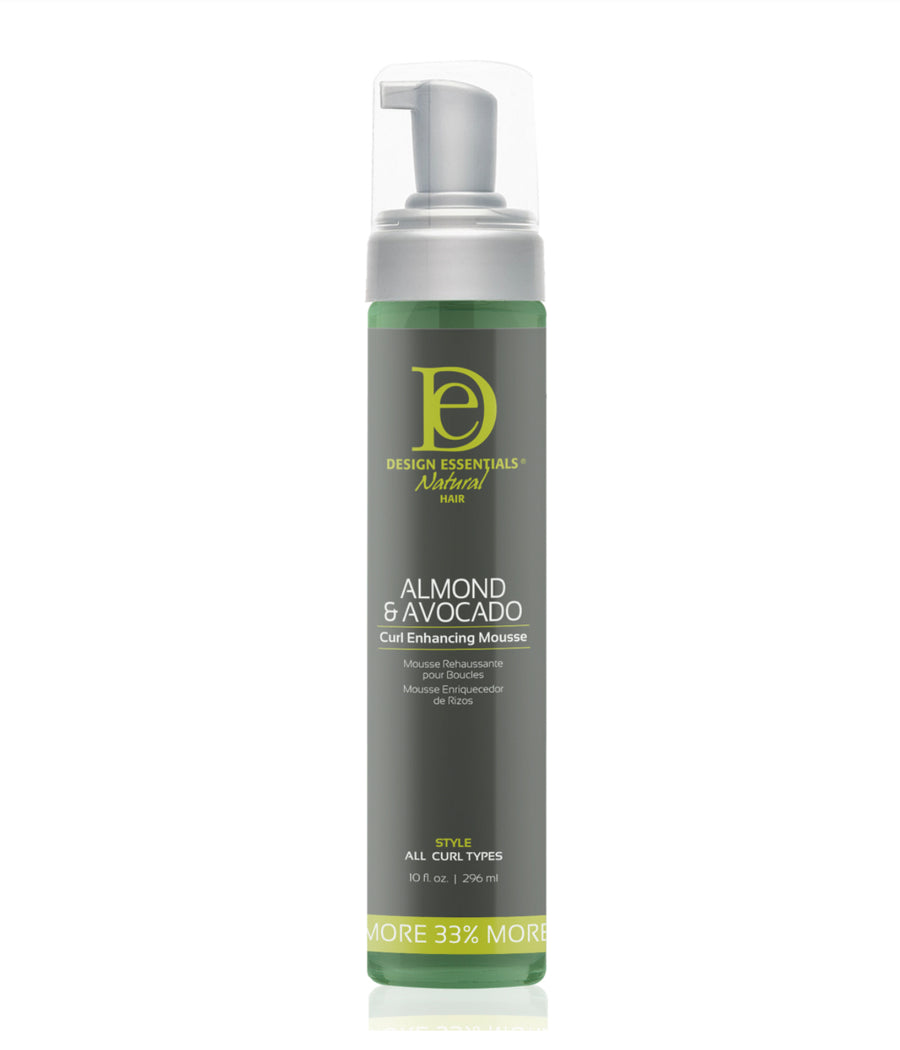 Design Essentials Natural Hair Almond & Avocado Curl Enhancing Mousse 7.5 oz